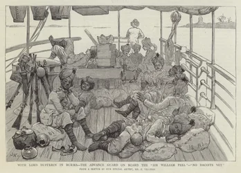 Avec Lord Dufferin en Birmanie, l